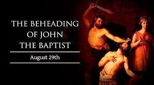 DAILY READINGS 29 FRIDAY AUGUST 2025