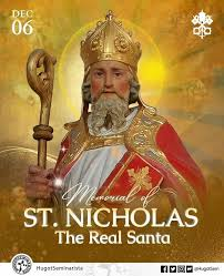 DAILY READING SATURDAY DECEMBER 6 2025.